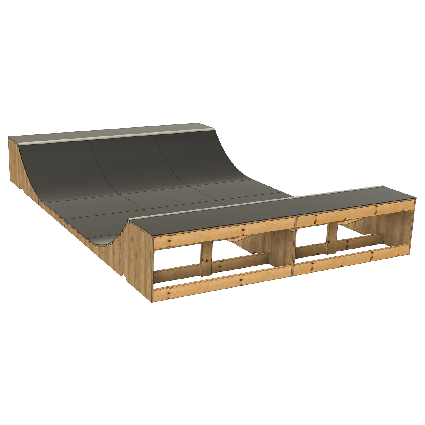 30" Half Pipe Ramp Kit