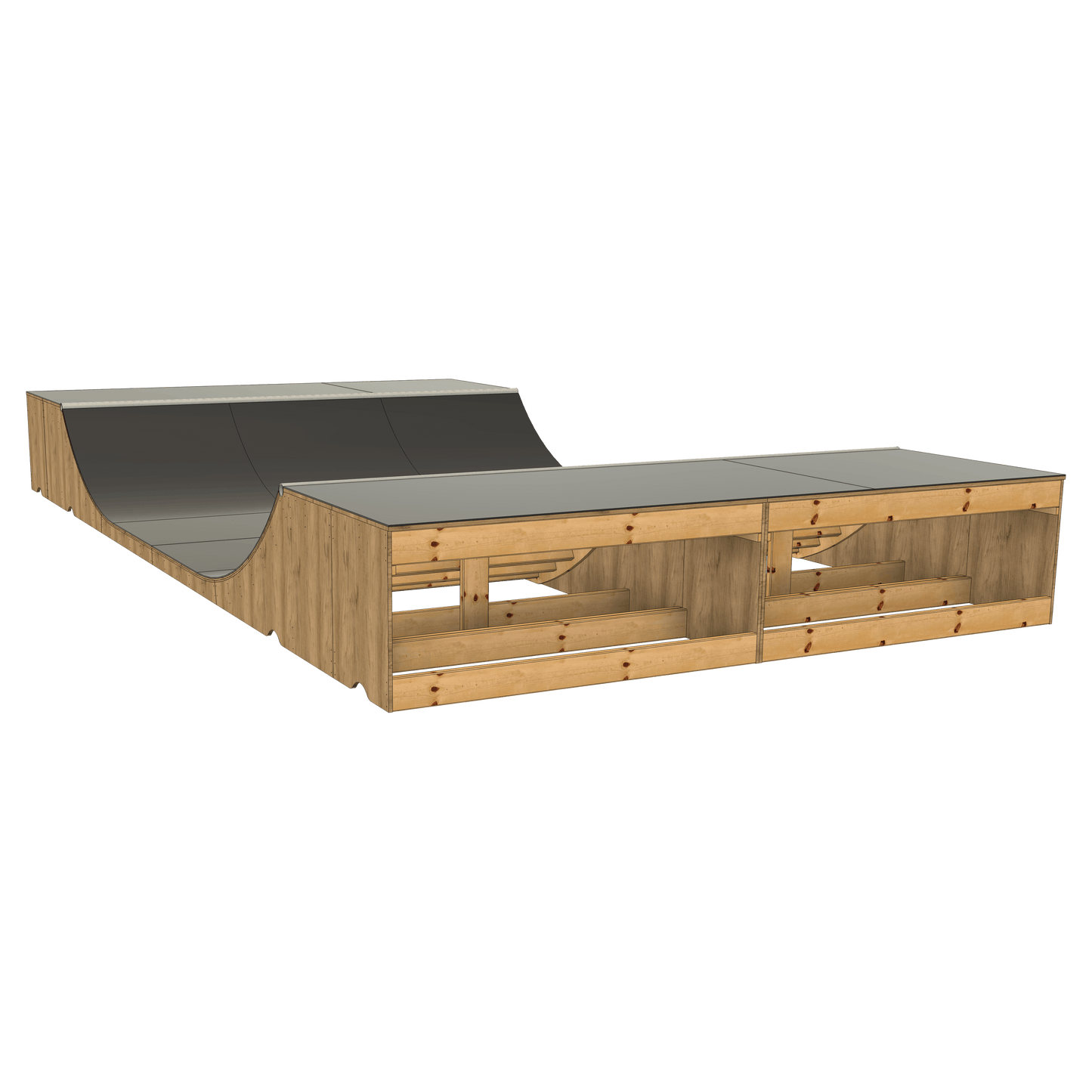 30" Half Pipe Ramp Kit