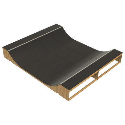 30" Half Pipe Ramp Kit