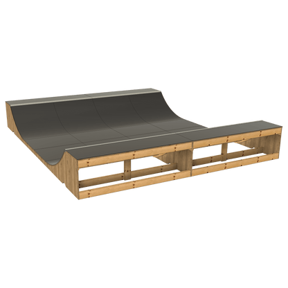 30" Half Pipe Ramp Kit