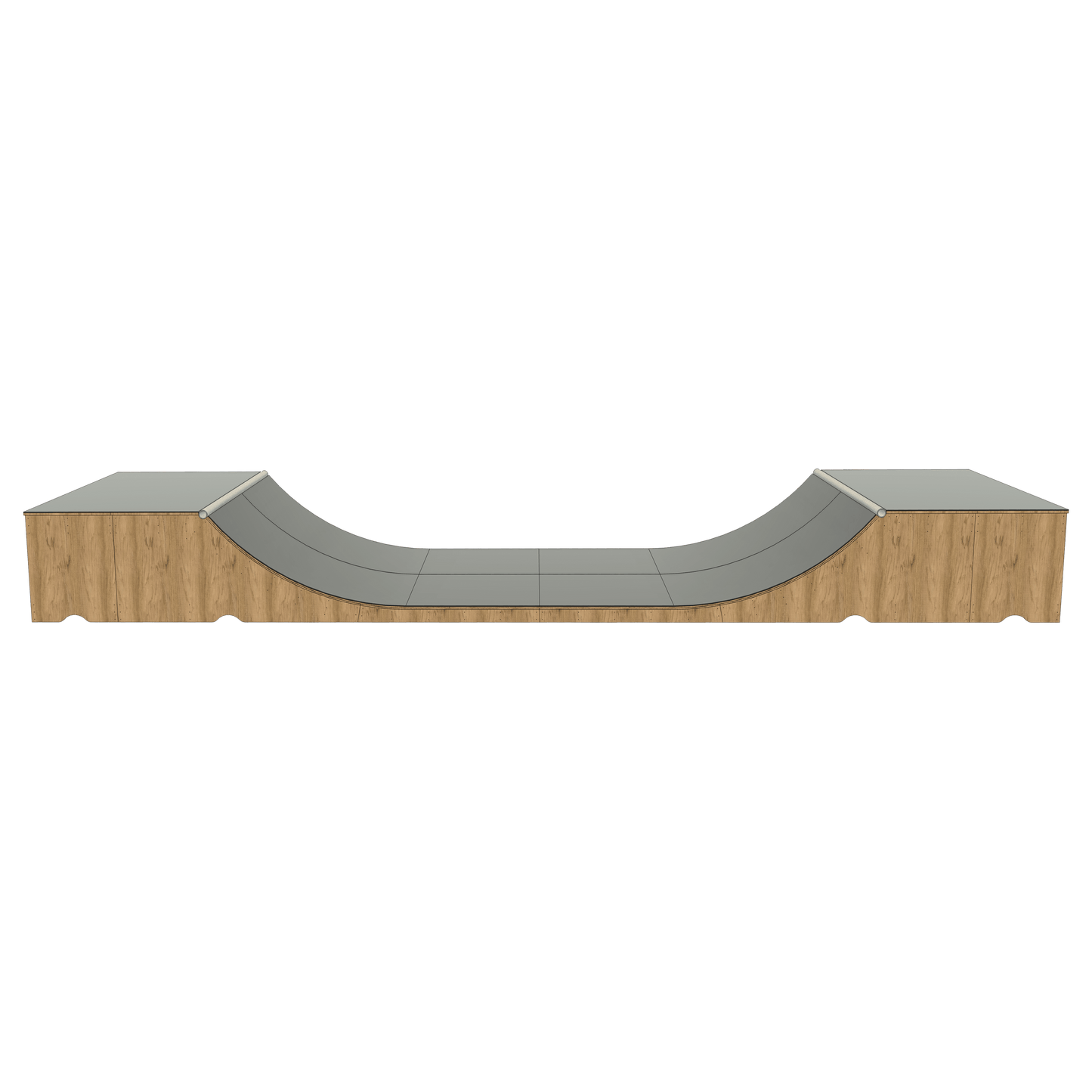 30" Half Pipe Ramp Kit