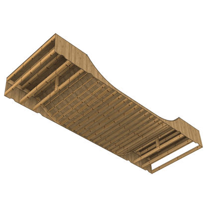 30" Half Pipe Ramp Kit